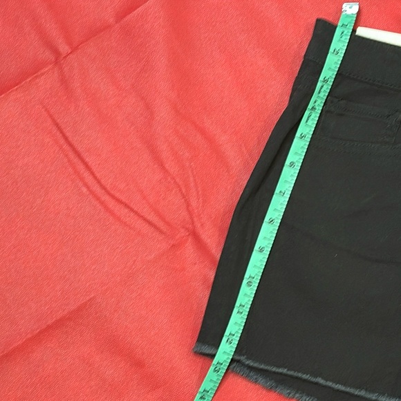 Tinseltown Juniors 7 black Jean Shorts - Picture 12 of 12